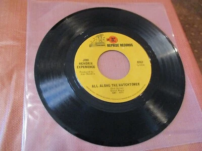 Jimi Hendrix Experience-All Along The Watchtower/Reprise 45 #0767-Orig.St.VG/VG+ - Image 1 of 2