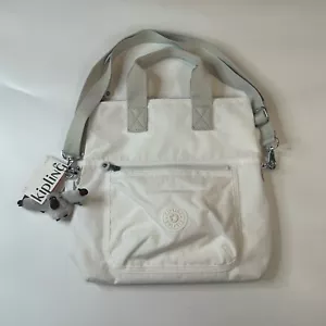 Kipling KI9133 Damen weiß Eleva wandelbare Umhängetasche Tasche Handtasche Reise - Bild 1 von 8