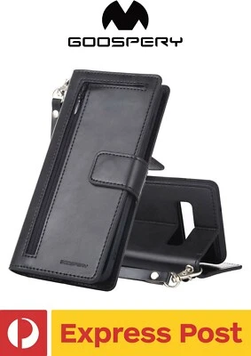 Samsung Galaxy S10e Goospery PU Leather Card-Slot Wallet Detachable Diary Case - Image 1 of 4