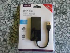 Targus USB 3.0 4-Port USB Hub 5 Gpbs Speed - Picture 1 of 2