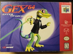 Gex 64: Enter the Gecko (Nintendo 64, 1998) CIB - Bild 1 von 10
