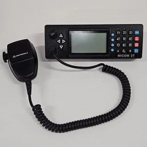 Motorola MICOM 3T HF Control Head With FMN1615A Microphone Good Condition. - Afbeelding 1 van 8