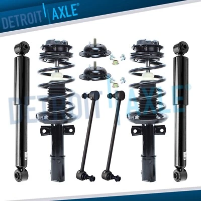 Puntales delanteros + Amortiguadores traseros + Barras estabilizadoras de 300 mm para Saturn Ion 2003-2007 Foto 1 de 4