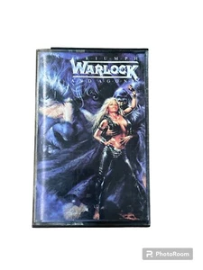 Warlock TRIUMPH AND AGONY cassette 1987 Mercury 832 804-1 German HEAVY METAL - Picture 1 of 1