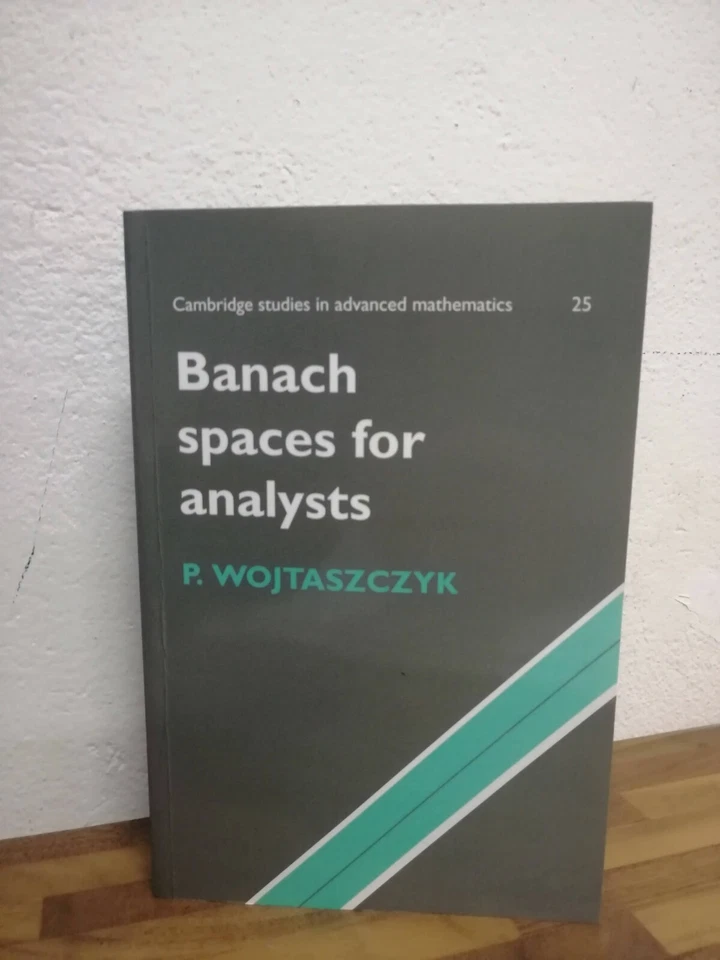 Banach Spaces para Analysts Cambridge Studies En Advanced Matemáticas - Imagen 1 de 1