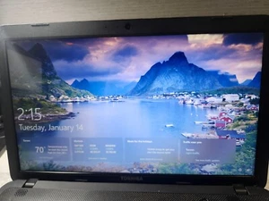 Toshiba Satellite C855D-S5229 AMD E1-1200 1.40GHz 4GB RAM 240GB SSD - Picture 1 of 7