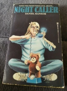 Vintage Night Caller Daniel Ransom Zebra 1st Printing Horror Paperbacks hell - Picture 1 of 4