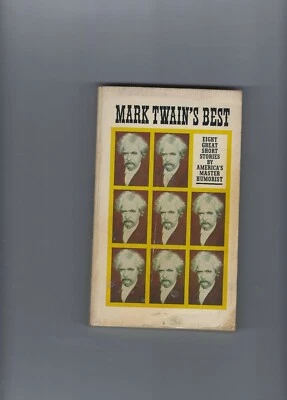 MARK TWAIN'S BEST EIGHT GREAT SHORT STORIES PAPERBACK BOOK SAMUEL CLEMENS - Image 1 of 4