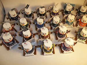 NEW Pick your Team NFL Team Colors Smores Holiday Christmas Tree Ornament 2" 3/4 - Picture 1 of 79