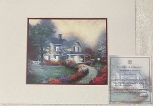 Thomas Kinkade "Home is Where the Heart Is" in 11x14 matt ungerahmt (COA) - Bild 1 von 2
