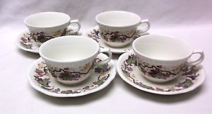 New ListingWedgwood Jefferson Old Vine Cup and Saucers Group of 4