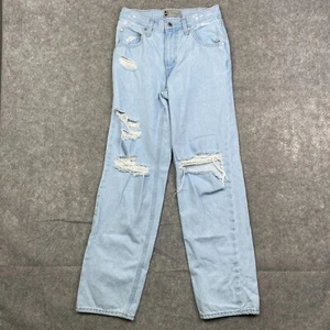 Jeans Levi's Silver Tab 94 larghi effetto invecchiato blu taglia 24 stile anni 90 - Foto 1 di 13