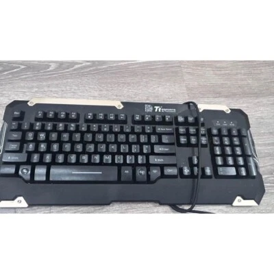 Tt Esports Commander By Thermaltake Gaming Keyboard KB-CMC-PLBD - Image 1 of 4