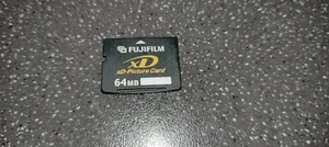 64MB Fujifilm XD MEMORY CARD TYPE M FOR FUJI FINEPIX / OLYMPUS CAMERAS 64 MB - Picture 1 of 2