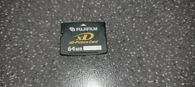 64MB Fujifilm XD MEMORY CARD TYPE M FOR FUJI FINEPIX / OLYMPUS CAMERAS 64 MB - Image 1 of 2