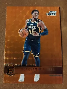 2021-22 DONOVAN SPIDA MITCHELL DONRUSS ELITE NBA ARANCIONE CARD #101 UTAH JAZZ CAVS - Foto 1 di 2