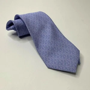 Vineyard Vines Mens Silk Neck Tie Patterned Necktie Blue - Picture 1 of 4