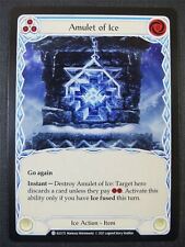 Amulet of Ice - Blue - Tales of Aria 1st ed - Flesh and Blood Card #647