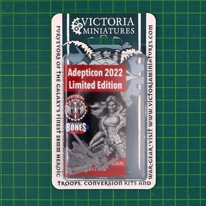 Inquisitor Sister Joan Adepticon 2022 Limited Edition Victoria Miniatures - Picture 1 of 2