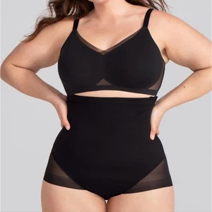 Honeylove SuperPower Brief Vamp Black 2X New - Picture 1 of 11
