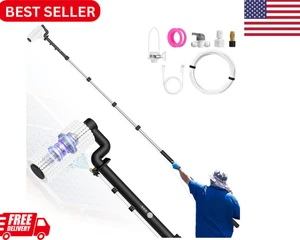 Solarpanel Reinigungsbürste und Stange, 20FT elektrische Reinigungswalze Bürste mit - Bild 1 von 7