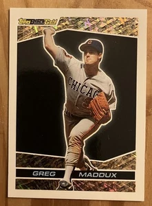1993 Greg Maddux Topps Black Gold Chicago Cubs #12 HOF - Bild 1 von 2