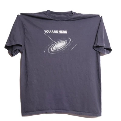 Camiseta You Are Here Milky Way Galaxy Can't Buy Me Love Cult Camisa Clásica Aliens Mo Foto 1 de 4