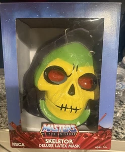 NECA Masters of the Universe MOTU Skeletor Deluxe Latex Maske - Bild 1 von 5