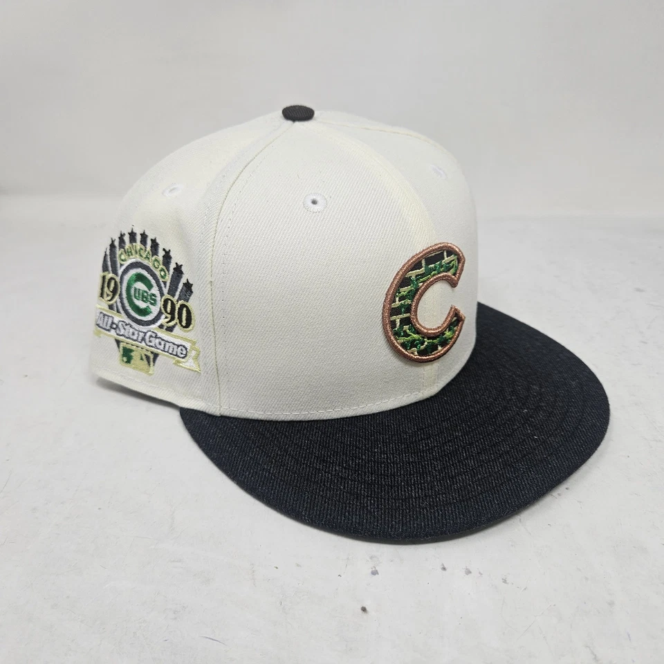 New Era 59FIFTY MLB Chicago Cubs Wrigley Field Bricks & Ivy Fitted - Size 7 5/8 - Image 1 of 4