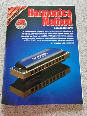 Harmonica Method for Beginners William Lee Johnson W/ Cd - Image 1 of 4