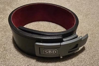 Correa de palanca SBD Power Lifting 13 mm - Tamaño mediano - Aprobada por IPF/USAPL Foto 1 de 2