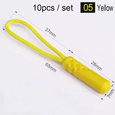 10 piezas de etiquetas de cable de repuesto con cremallera fijadores de plástico para bolsas tiendas de campaña - NUEVO Foto 1 de 4