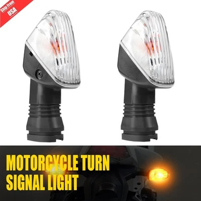 Juego de luces indicadoras de señal de giro delanteras traseras para Kawasaki KLR 650 KLR650 2008-2017 Foto 1 de 4