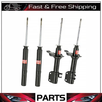 Juego de 4 piezas de amortiguadores de puntales delanteros y traseros KYB para GEO METRO 1989-1997 Foto 1 de 2