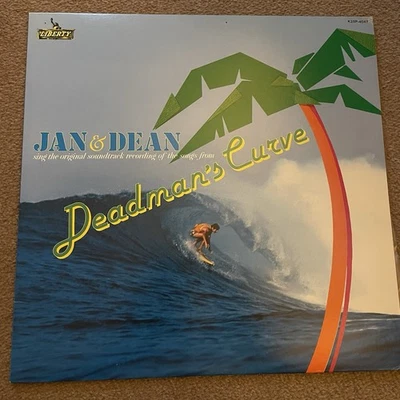 Jan & Dean Deadman’s Curve Soundtrack Japanese Vinyl LP with Obi & Lyrics EX EX - Image 1 of 4