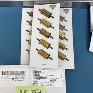 23pc Lot Dale RH series wirewound resistor, RH-25, 5 Ohm, 1% 25 watt - Picture 1 of 3