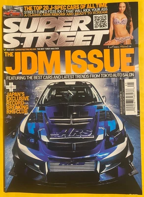 JDM ISSUE super street RH9 CLUB impure tuner NIKITA ESCO Mazda rx-7 YARI Toyota - Image 1 of 2