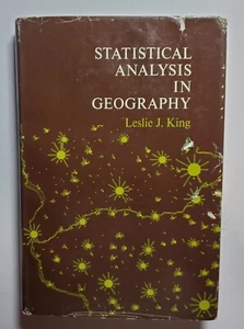 Vintage Hardcover, Statistical Analysis in Geography by Leslie J.  King (1969) - Picture 1 of 11