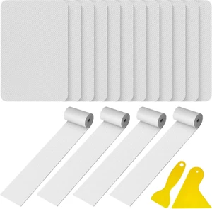 16 Pcs Summer Boat PVC Repair Patches Gray Kayak Patches Waterproof Kayak Rep... - Picture 1 of 1