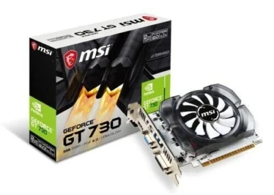 MSI GeForce GT 730 2GB DDR3 Graphics Card (N730-2GD3V3) - Image 1 of 4