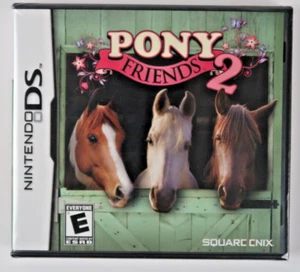 Pony Friends 2 (Nintendo DS, 2010) DS Game Brand New Sealed - Picture 1 of 2
