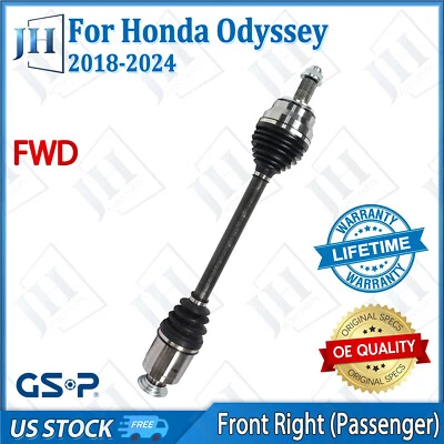 Eje delantero derecho original CV para Honda Passport Odyssey Acura MDX 2018-24 tracción delantera Foto 1 de 4