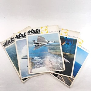 Lot Of 5 Monthly Magazines, Aeronautics - Alata Internazionale - Year 1966 - Picture 1 of 7
