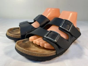 Betula Birkenstock Slide Sandals Women's Black Slip On - EU 41 (US 10) - Picture 1 of 7