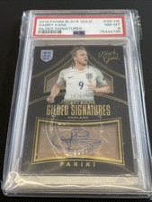 2016 Panini Black Gold Guilded Signatures Auto Harry Kane England 74/99 PSA 8