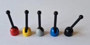 LEGO 4592c02 Schalthebel Antenne Farbauswahl - Gelb Blau Grau Schwarz Rot - Bild 1 von 10