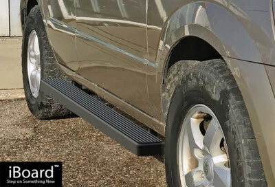 iBoard Stainless Steel 5" Running Boards Fit 03-10 KIA Sorento - Image 1 of 4