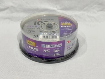 Verbatim Blu-ray Disc 20 Spindle BD-R XL Printable 100GB 4X Speed VBR520YP20SD4 - Image 1 of 4
