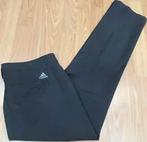 ADIDAS REGULAR FIT HOSE POLY/ELASTHAN SCHWARZ Gr. 34W x 30L - Bild 1 von 3