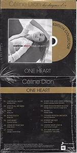 CD CARDSLEEVE CÉLINE DION ONE HEART "LES DISQUES D'OR" 2014 FRANCE NEUF SCELLE - Picture 1 of 1